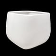thumbnail image 1 of 5"x5"x5" CalCastle Craft White Ceramic Porcelain Flower Vases Pots for House Plants and Living Room Décor, 1 of 1