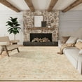 thumbnail image 1 of CHITOOMA 5'x7' Boho Area Rugs for Living Room, Machine Washable Stain Resistant Non-Shed Carpet, Floral Area Rug with Non-Slip Backing for Bedroom, Dining Room, Dorm, Office, 1 of 8
