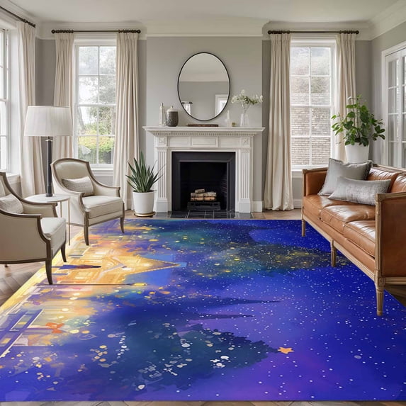 5'x7' Area Rugs, Christmas Indoor Outdoor Area Rug for Living Room ...