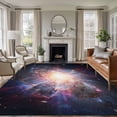 thumbnail image 1 of 5'x7' Area Rugs for Living Room Bedroom, Universe Explosion Washable Rug Carpet Runner Indoor Outdoor, Modern Abstract Galaxy Universe Non Slip Floor Mats Area Rug for Kitchen, Nursery, 1 of 8