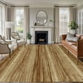 thumbnail image 1 of 5'x7' Area Rugs for Living Room Bedroom, Vintage Western Washable Rug Carpet Runner Indoor Outdoor, Rustic Farmhouse Wooden Grain Barn Door Non Slip Floor Mats Area Rug for Kitchen, Nursery, 1 of 8