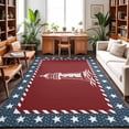 5'x7' Area Rugs, Nautical Lighthouse Indoor Outdoor Area Rug for Living ...