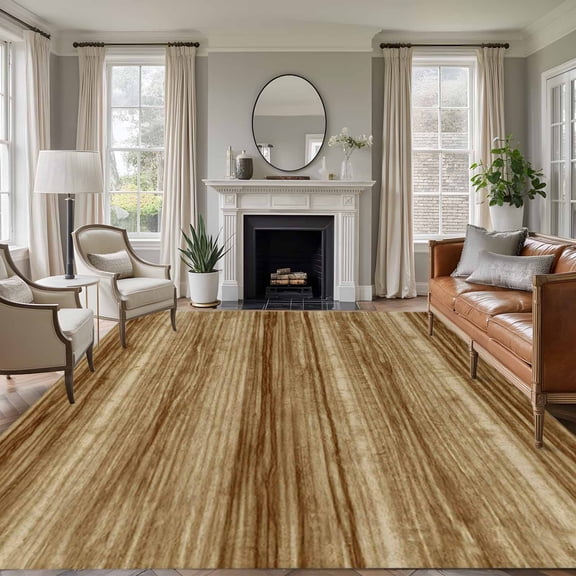 5'x7' Area Rugs, Vintage Western Indoor Outdoor Area Rug for Living Room Bedroom, Rustic Farmhouse Wooden Grain Barn Door Washable Bathroom Rugs Kitchen Floor Carpet Mats Home Decor Aesthetic