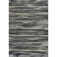thumbnail image 1 of 5'x8' Grey Machine Woven Abstract Brushstroke Indoor Area Rug, 1 of 4