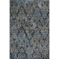 thumbnail image 1 of 5'x8' Slate Blue Machine Woven Damask Indoor Area Rug, 1 of 6