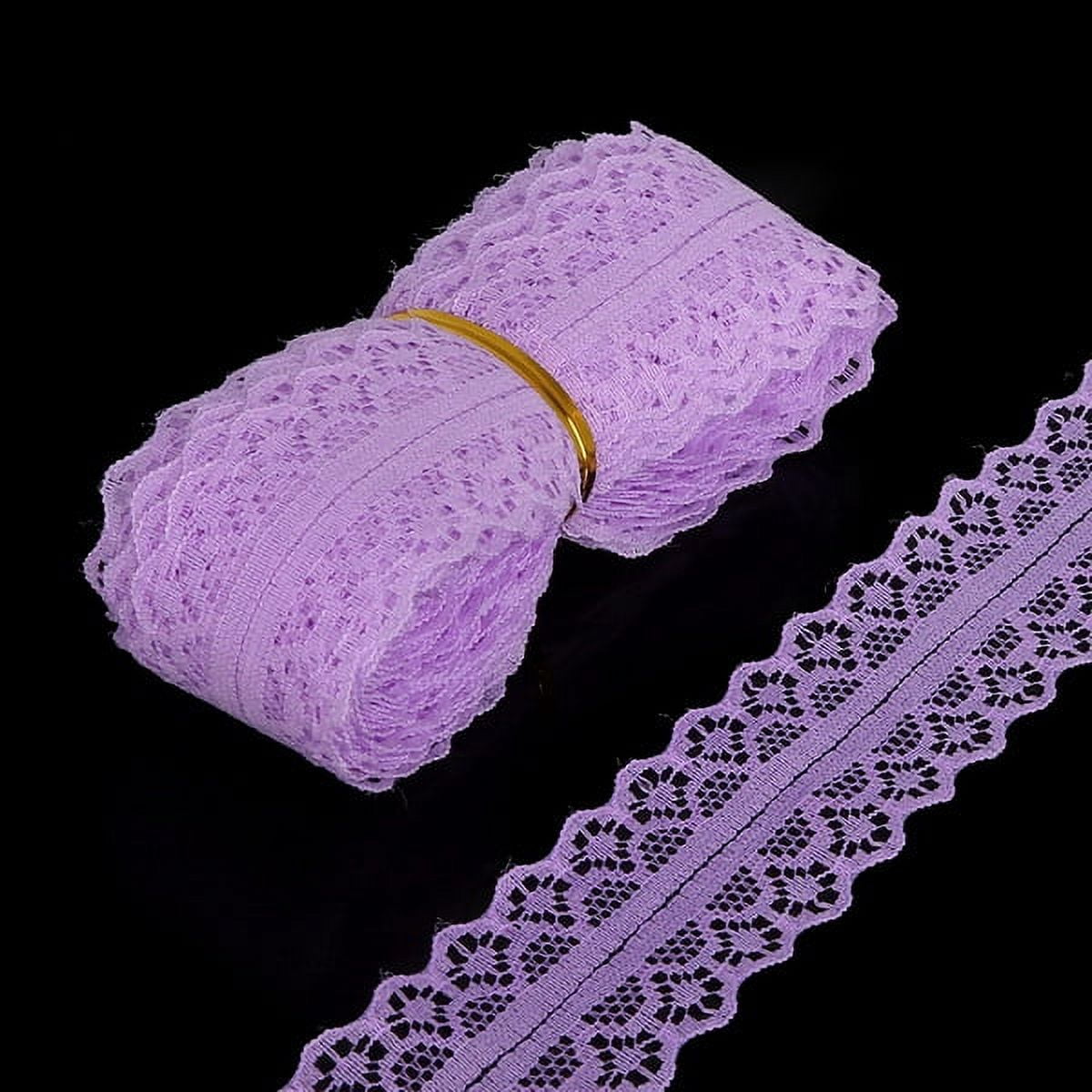 5 yards/per Width Lace Ribbon DIY Decorative Lace Trim Fabric Wedding  Birthday Christmas Decor Craft Clothing Accessories 