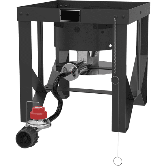 50,000 BTU High-Pressure Propane Burner - Adjustable Single Burner Propane Stove with CSA Certified 10PSI Regulator for Outdoor Camping, Backyard Cookouts, Tailgating, Fishing, and Hunting