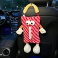 thumbnail image 1 of 50% 0ff Clearance! Car Tissue Box Hanging Cute Car Seat Back Tissue Hanging Bag Car Tissue Box Accessories, 1 of 3