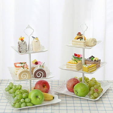 50% 0ff Clearance! Kitchen Cake Stand Cake Display Stand Fruit Tray Cake Carrier Bread Serving Tray Cake Platter Snack Display Rack Dessert