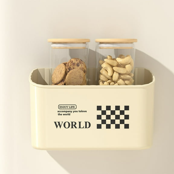 50% 0ff Clearance! Kitchen Utensils Storage Box Fridge Side Magnetic Wall Mounted Organiser Saves Space In The Kitchen