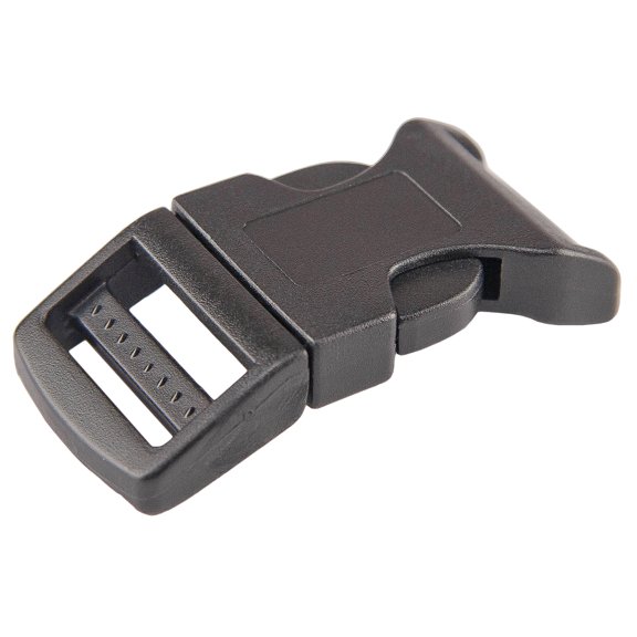 50 - 1 inch Economy Contoured Side Release Plastic Buckles