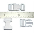 thumbnail image 1 of 50 - 1 inch White Side Release Plastic Buckles, 1 of 1