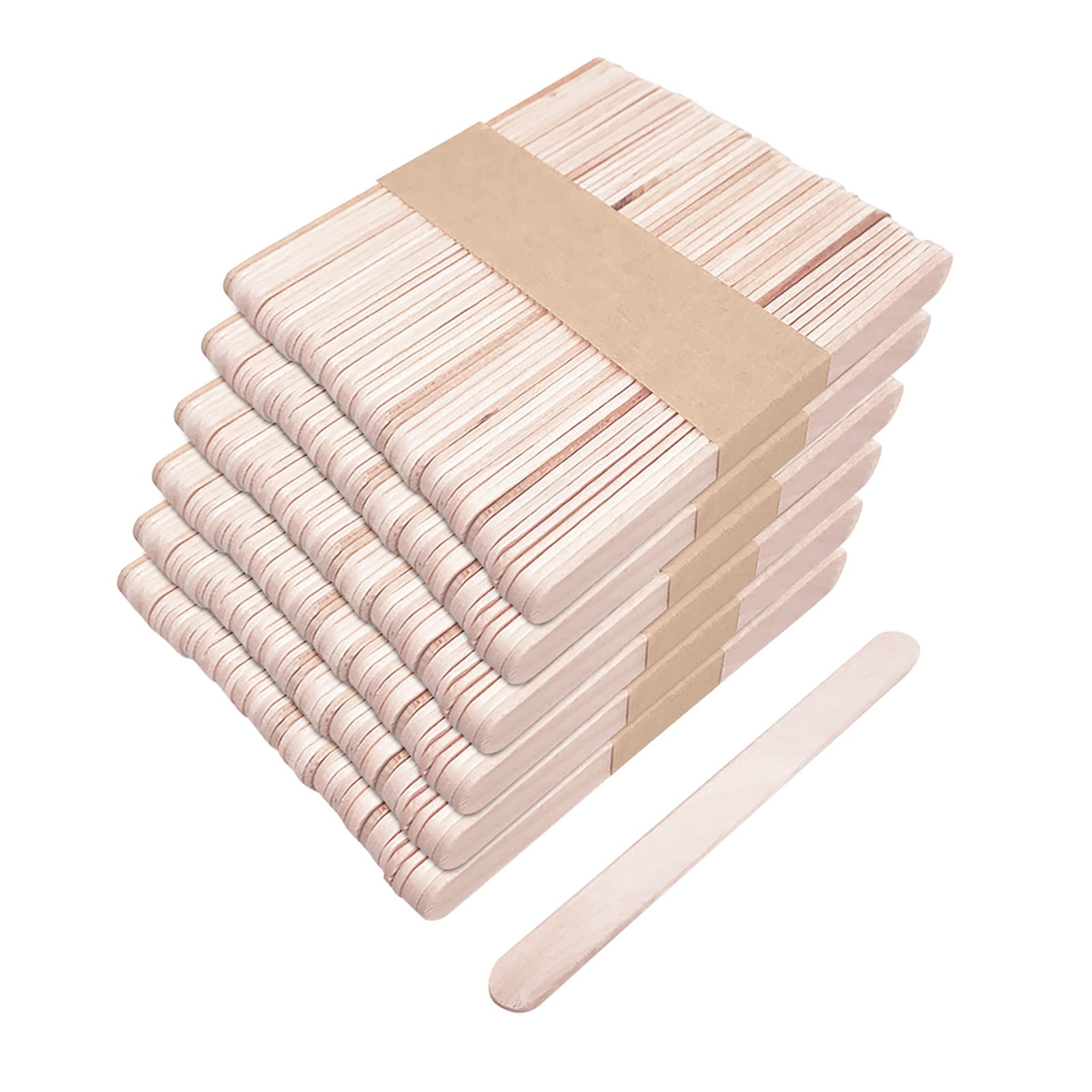 [50/100/150 /200/300Count] Wooden MultiPurpose Popsicle Sticks ,Craft