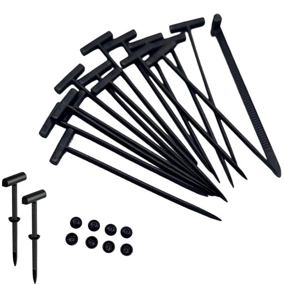 50/100/150PCS One Button Fastening Zip Ties, Nylon Universal Cable Tie Buckle, Multi-purpose Self-Locking Nylon Cable Cord Management, For Car Repair, Home, And Cables Management (Black,150PCS)Specif