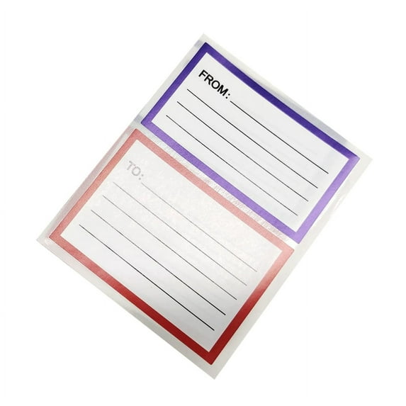 50/100/240 Sheets from/to Address Mailing Blank Labels for Office Mail Address Label Sticker Mail Shipping Labels
