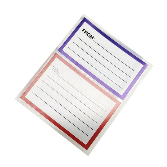 50/100/240 Sheets from/to Address Mailing Blank Labels for Office Mail Address Label Sticker Mail Shipping Labels