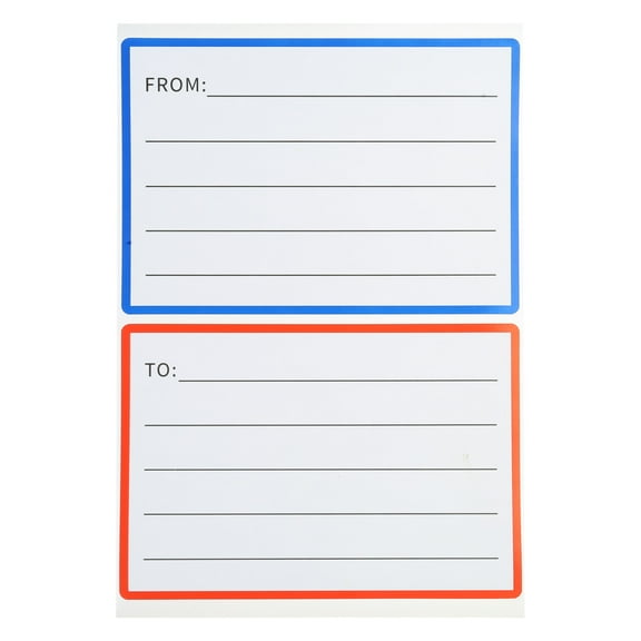 50/100/240 Sheets from/to Address Mailing Labels Mail Shipping Label Mail Address Label Stickers for Package