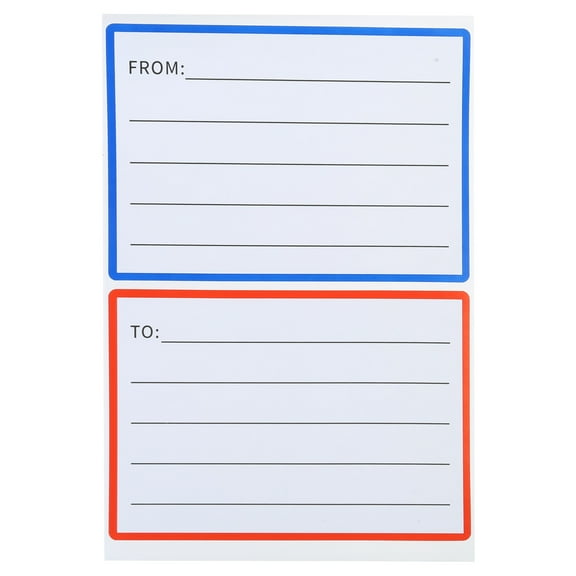 50/100/240 Sheets from/to Address Mailing Labels for Mail Address Label Sticker Mail Shipping Labels