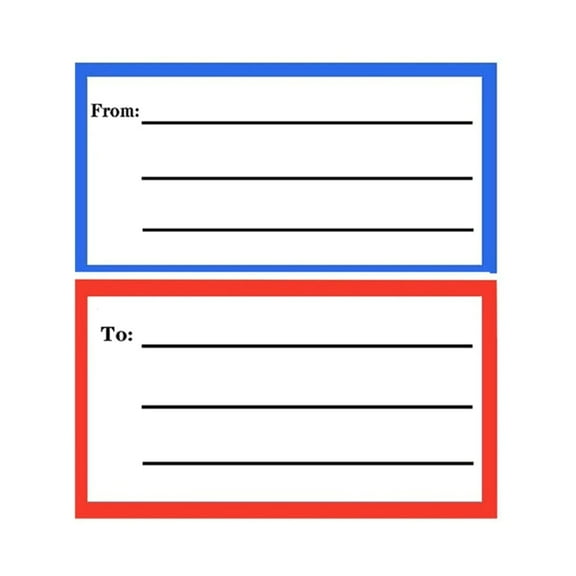50/100/240 Sheets to/from Address Mailing Labels Self Adhesive Mailing Labels Stickers for School Office and Home