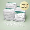 thumbnail image 1 of 50/100/250/1000pcs Ultra-Fine Disposable Dental Floss Sticks - Portable Dental Floss Sticks Must be Carried When Going Out -Safe, 1 of 10