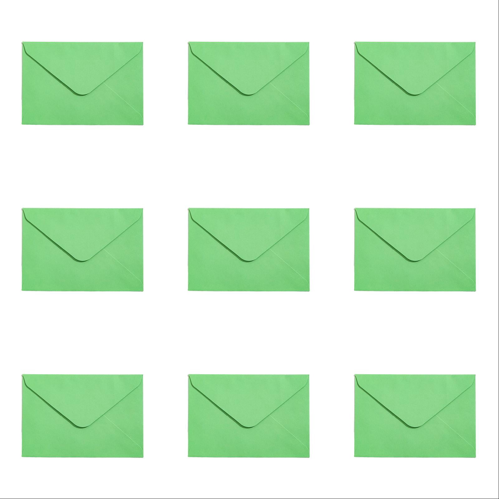 50-100 PC 5.25x 7.25inch Assorted Colored Envelopes Invitation Envelopes for Graduation, Personalize Gift Cards, Wedding, Mailing, Birthday Party