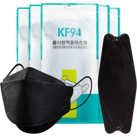 50/100 Pack KF94 FaceCovers, Color mask, Mask,4-Layer mask Independent packaging,outdoor Daily Use
