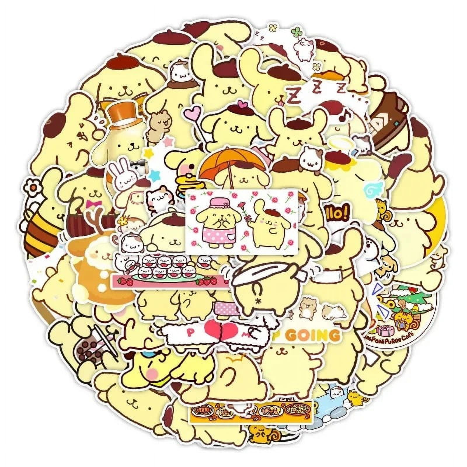 50/100 Sanrio Stickers Anime Sticker Cinnamoroll Kawaii Pack Children‘s