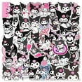 50/100 Sanrio Stickers Anime Sticker Cinnamoroll Kawaii Pack Children‘s