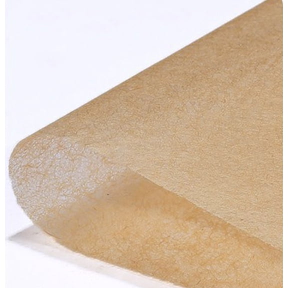 50/100 Sheets Rice Paper, 13.8x16.5”, Handmade Antique Translucent Art Paper, Thin Yet Strong Fiber for Chinese Calligraphy, Painting, Decoupage, Collage and Junk Journaling