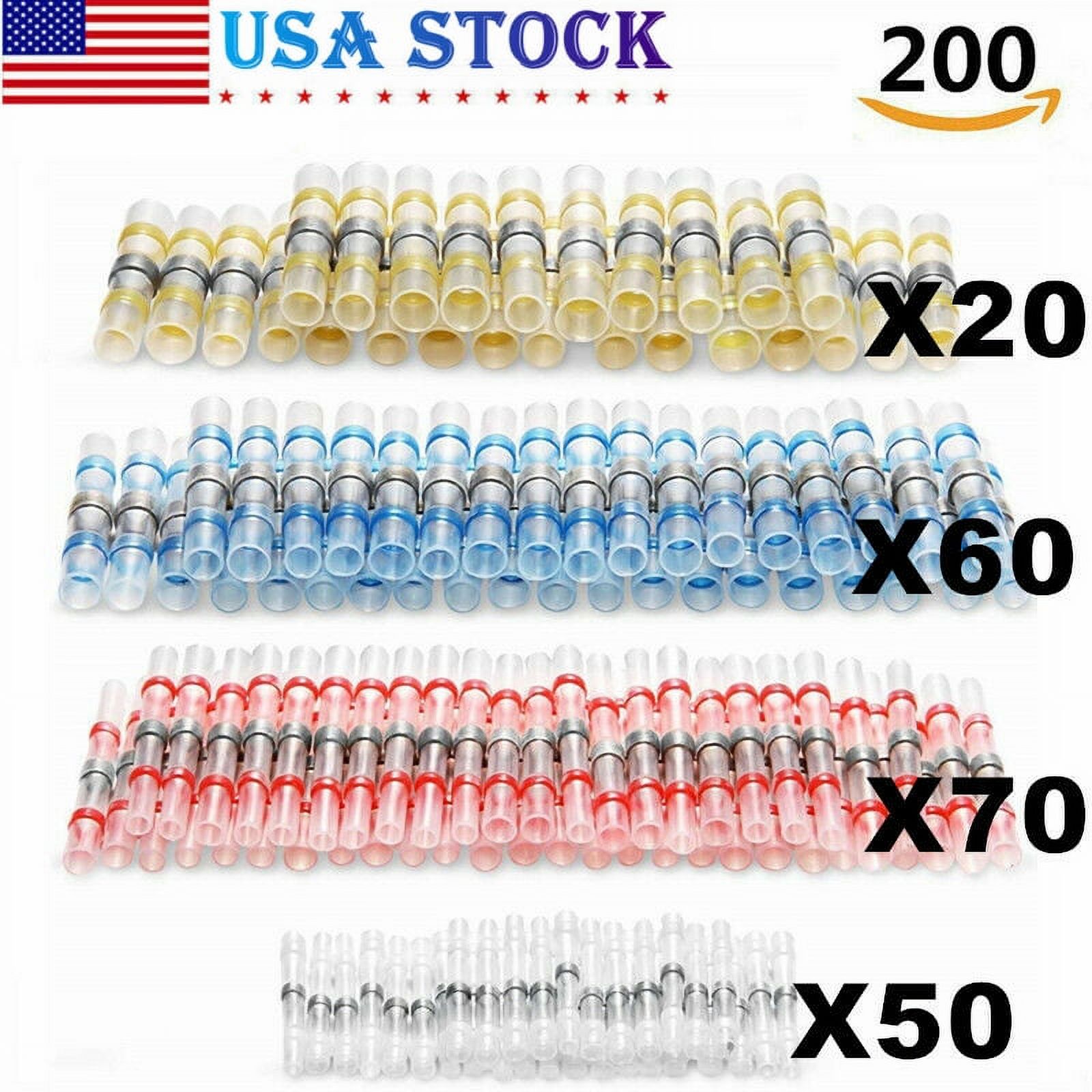 501000Pcs Waterproof Solderstick Solder Seal Sleeve Heat Shrink Butt