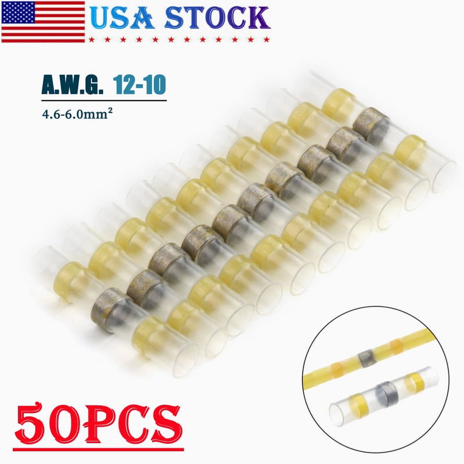 501000Pcs Waterproof Solderstick Solder Seal Sleeve Heat Shrink Butt