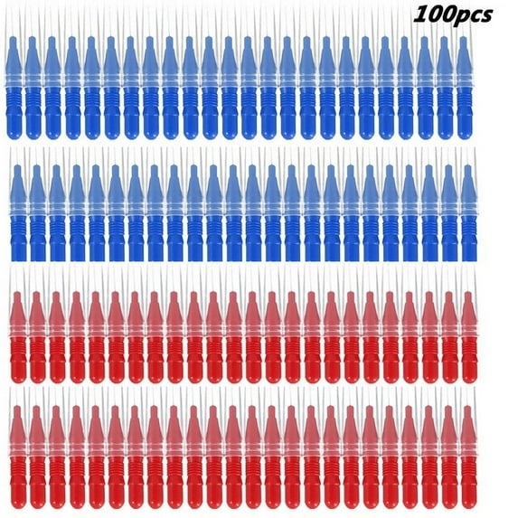50/100PCS Dental Oral Care Cleaning Interdental Floss Brush Dental Tool
