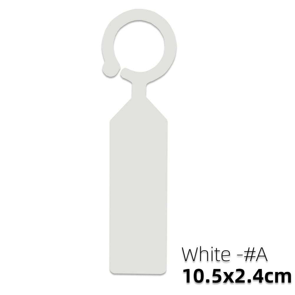 50-100PCS Garden Plant Ring Hanging Lables Pot Tree Plastic Waterproof ...