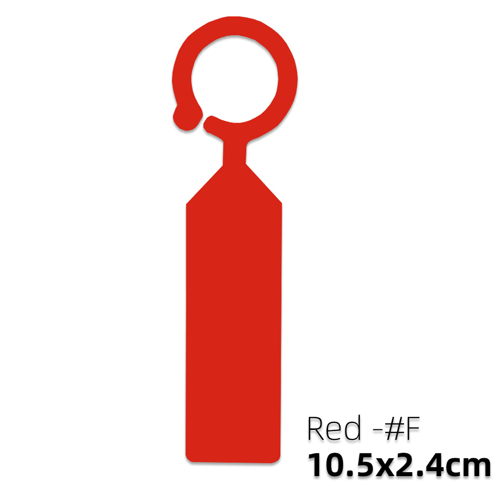 50-100PCS Garden Plant Ring Hanging Lables Pot Tree Plastic Waterproof ...