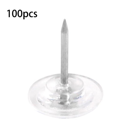 50/100PCS Gear-shape Pushpin Map Pin Flat Head Pin for Cork Board, Sewing Pin