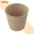 thumbnail image 1 of 50/100Pack Biodegradable Pots Plant Starter Starting Tray Round, 1 of 5