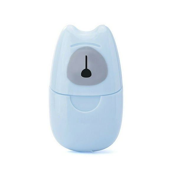 50Pcs Disposable Travel Soap Portable Soap Paper Box Scented Slice Sheets