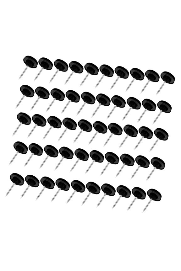 50/100Pcs Plastic Head Thumb Tacks Wall Pushpins Cork Board Thumbtacks Decorative Wall Tacks Easy to Use