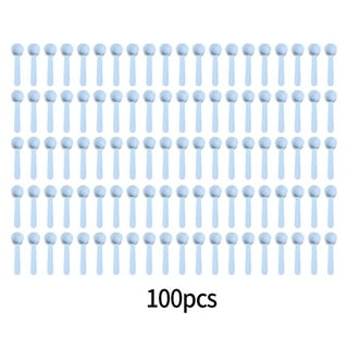  10 Gram 5 White Measuring Smidgen Micro Scoop 20 Ml PP Lab  Measuring Mini Spoons for Powder Measurement or Baking - Static-free  Plastic Tiny Scoops for Grams Small Measure: Home & Kitchen