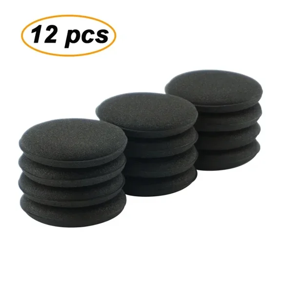 50/100pcs Car Waxing Foam Polish Sponges Applicator Detail Washing Pads Wax Soft Sponge Cleaning Dust Remove Cleaning Tool