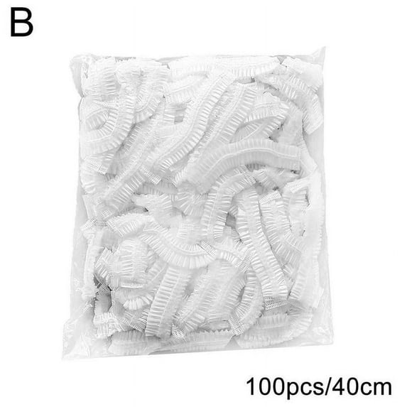 50/100x Disposable Elastic Bowl Covers Fresh Food Storage Bags Dish Wrap P7A5