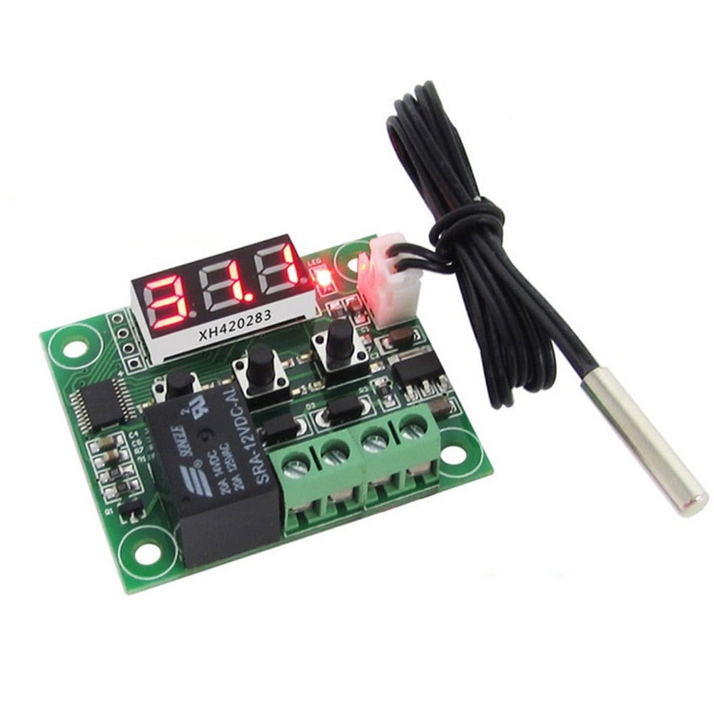 50110°C W1209 Digital thermostat Temperature Control 12V + Pt100