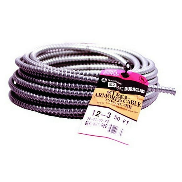 50' 12/3 ARMORED CABLE AFC Cable 1405N24-00