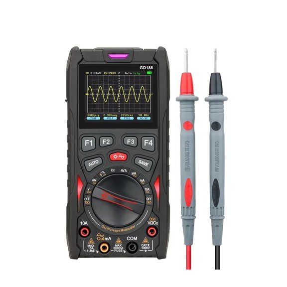 50 12MHz Oscilloscope Multimeter Signal Generator Touch Screen