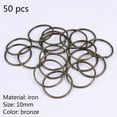 thumbnail image 1 of 50-200 PCS African Hair Braid Jewelry - Rings, Tubes, Charms, 1 of 48