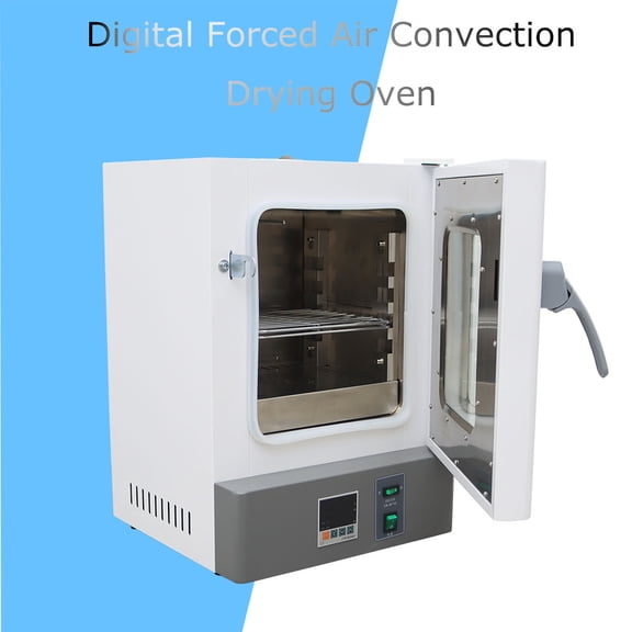 50-250 Digital Forced Air Convection Drying Oven Adjustable Speed Stainless Steel Liner 110V 0.6KW