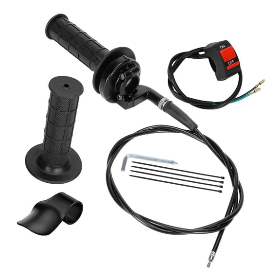 50 250CC Motorcycle Throttle Grip Assembly With Integrated Switches For Dirt Bike Compatibility