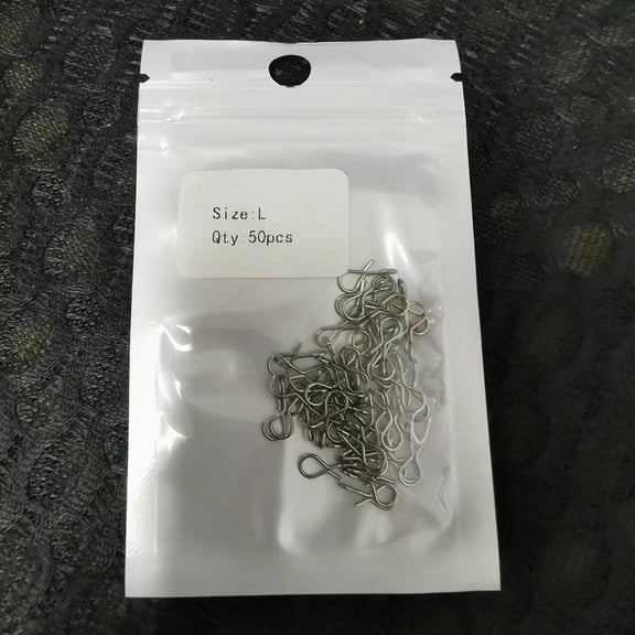 50/250pcs 5.7 -11 Mm Fly Bait Quick Hook Bait Connector Fishing Gear Accessories