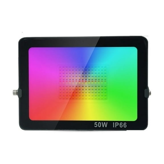 50/30W Led Reflector Outdoor Floodlight Smart Tuya Control Waterproof Projector RGB Spotlight