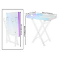 thumbnail image 1 of 50*35*60cm Acrylic Folding Tray Table, Acrylic End Table, Colorful Side Table, 1 of 10